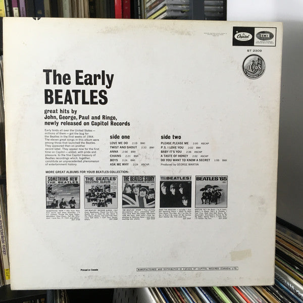 The Beatles – The Early Beatles - Early Pressing VinylPursuit.com