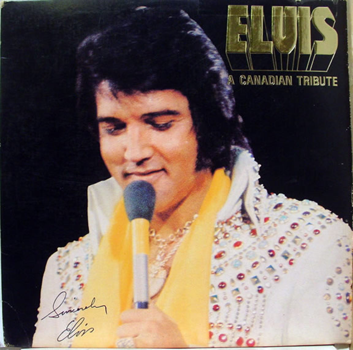 Elvis Presley – A Canadian Tribute - 1978 YELLOW VINYL VinylPursuit.com