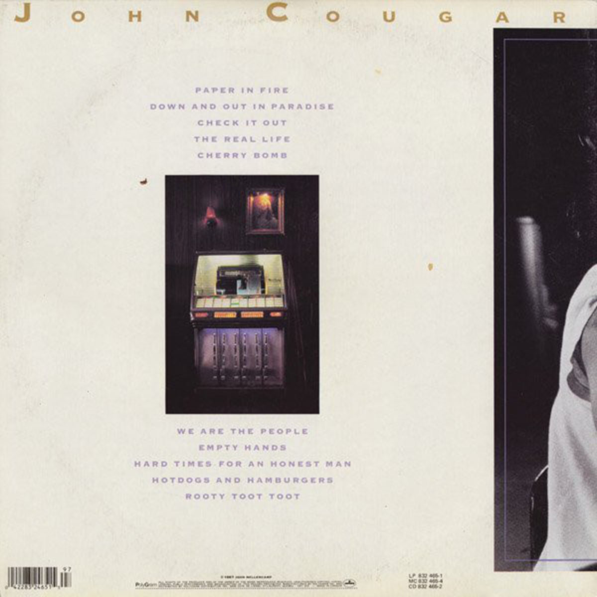 John Cougar Mellencamp – The Lonesome Jubilee - 1987 VinylPursuit.com