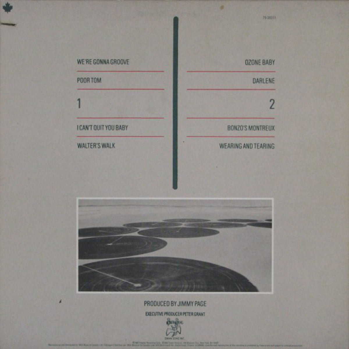 Led Zeppelin – Coda - 1982! VinylPursuit.com