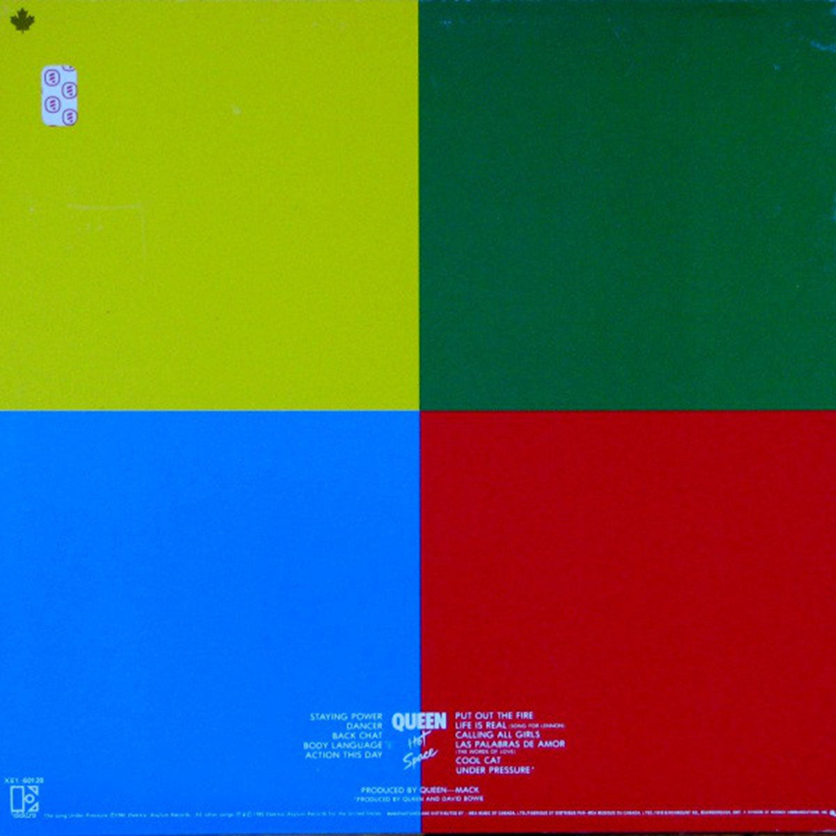 Queen – Hot Space - 1982 Original! VinylPursuit.com