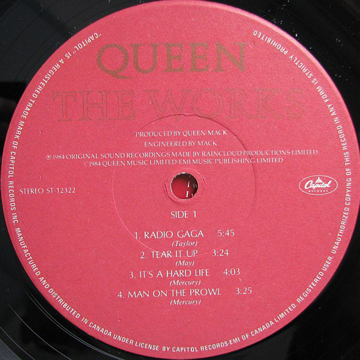 Queen – The Works - 1984 Original! VinylPursuit.com