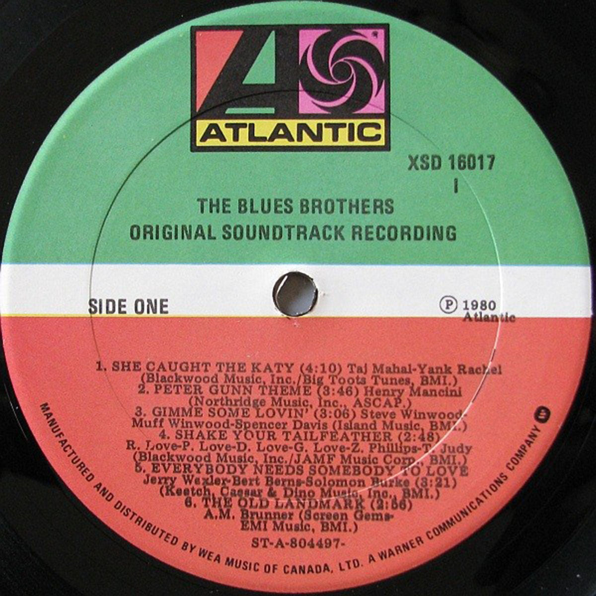 The Blues Brothers – The Blues Brothers - Original Movie Soundtrack  - 1980 VinylPursuit.com