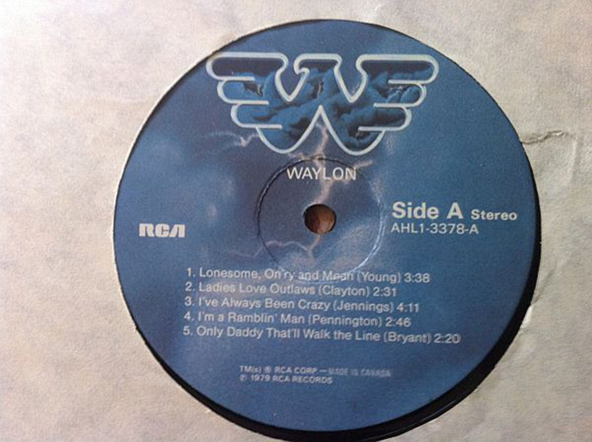 Waylon ‎– Greatest Hits - 1979 Original!