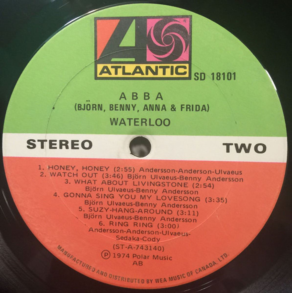 ABBA – Waterloo VinylPursuit.com