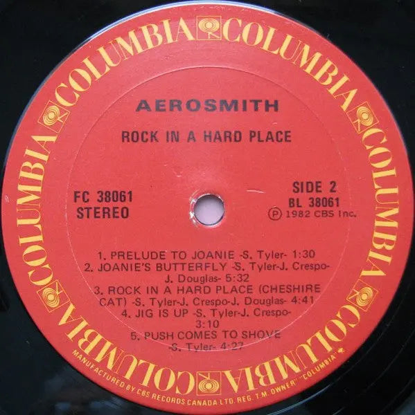 Aerosmith – Rock In A Hard Place - 1982 Original VinylPursuit.com