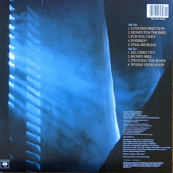 Alison Moyet – Alf -  1985 Original Pressing Vinyl Pursuit Inc