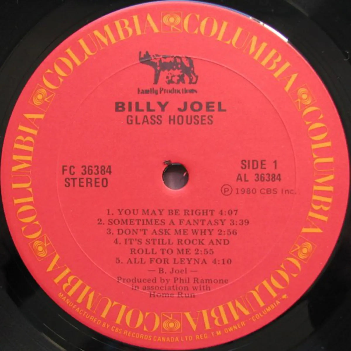 Billy Joel – Glass Houses - 1980 VinylPursuit.com