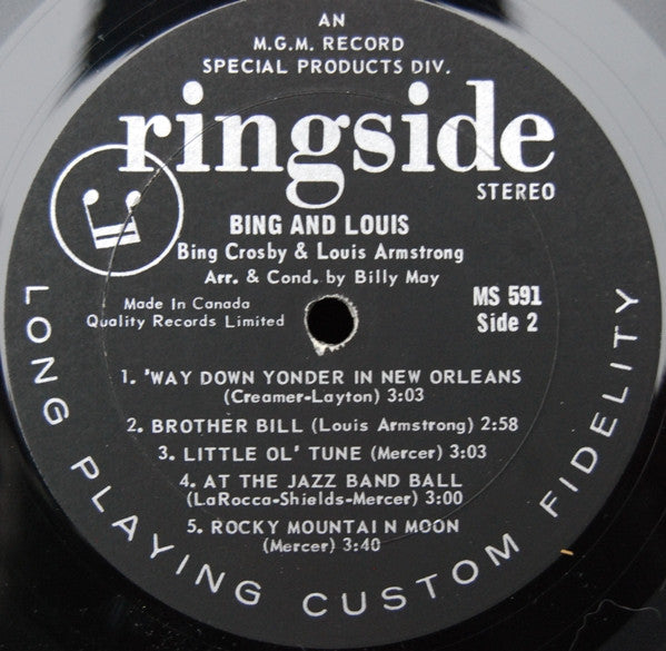 Bing & Louis – Bing & Louis -  1967 Original Pressing Vinyl Pursuit Inc