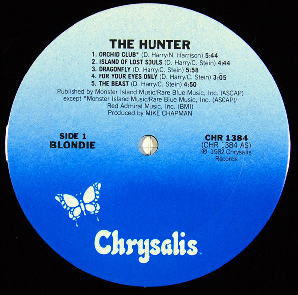 Blondie – The Hunter - 1982 US Original Vinyl Pursuit Inc