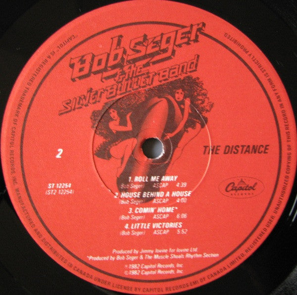 Bob Seger & The Silver Bullet Band – The Distance - 1982 Orginal VinylPursuit.com