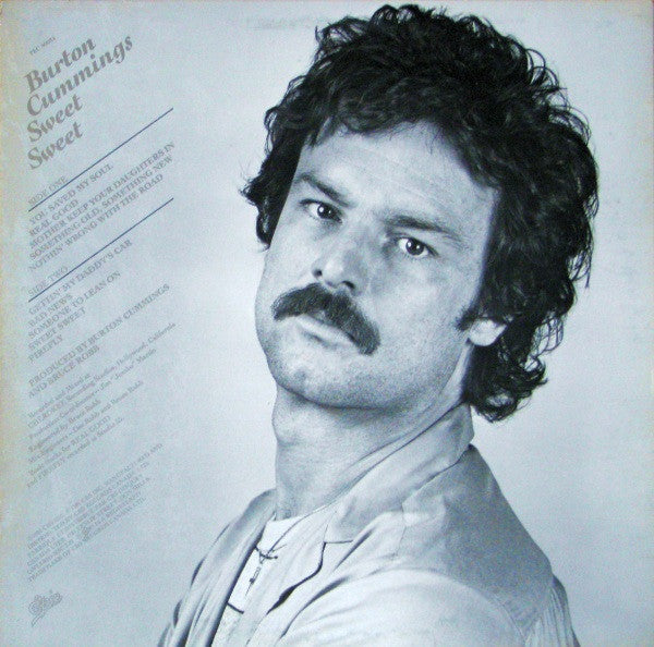 Burton Cummings – Sweet Sweet - 1981 Original Pressing Vinyl Pursuit Inc