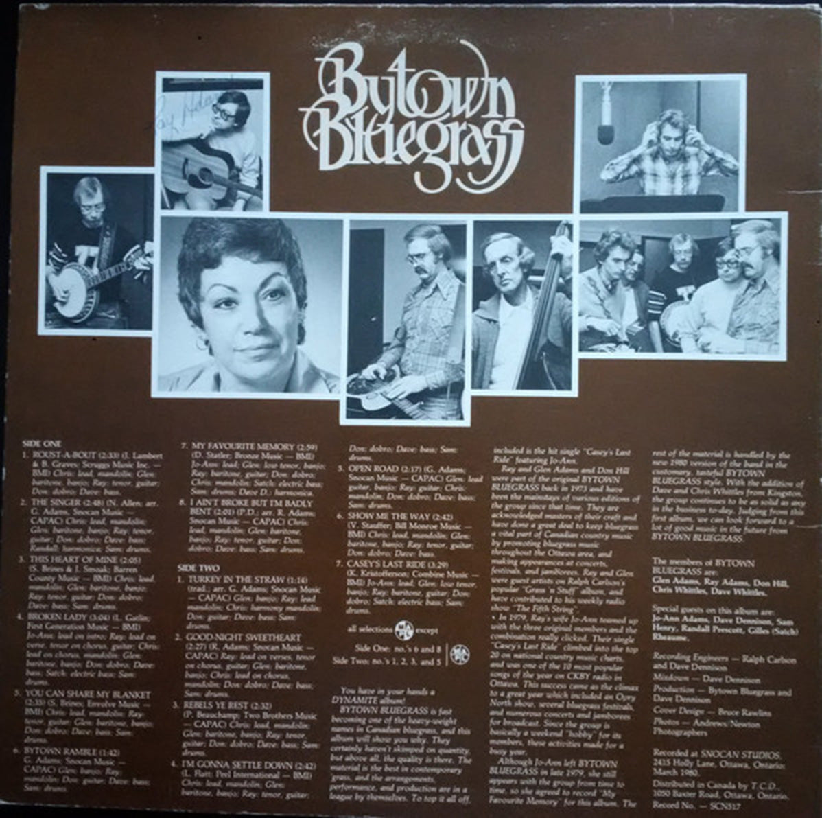 Bytown Bluegrass – Bytown Bluegrass - 1980 VinylPursuit.com