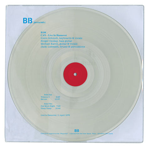 Can – Live In Hannover Russia - Russian Pressing, Clear Vinyl - Sealed! Vinyl Pursuit Inc