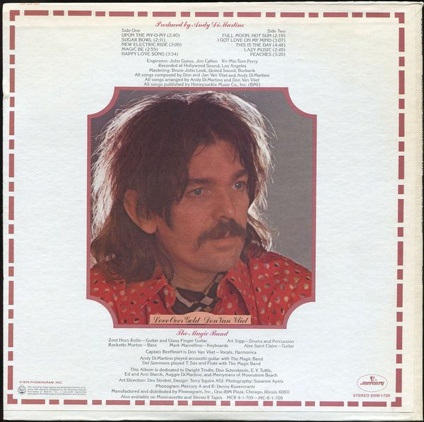 Captain Beefheart And The Magic Band – Unconditionally Guaranteed - 1974 US Original Vinyl Pursuit Inc
