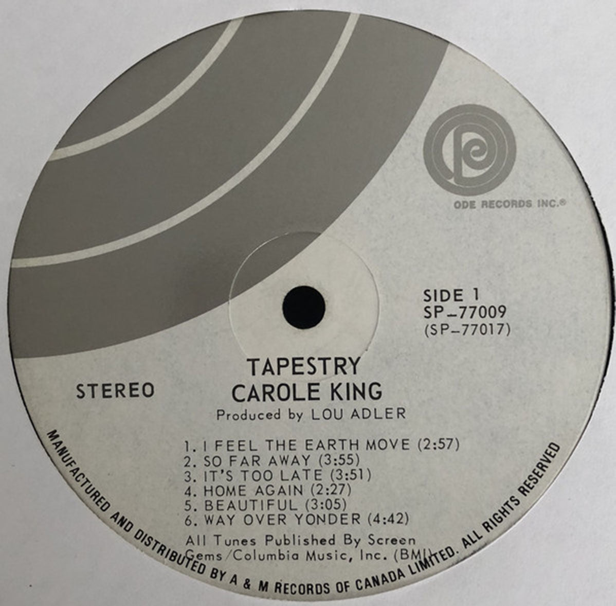 Carole King – Tapestry - 1971 Original! VinylPursuit.com