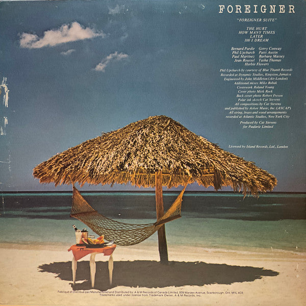 Cat Stevens – Foreigner - 1973 w Postcard! VinylPursuit.com