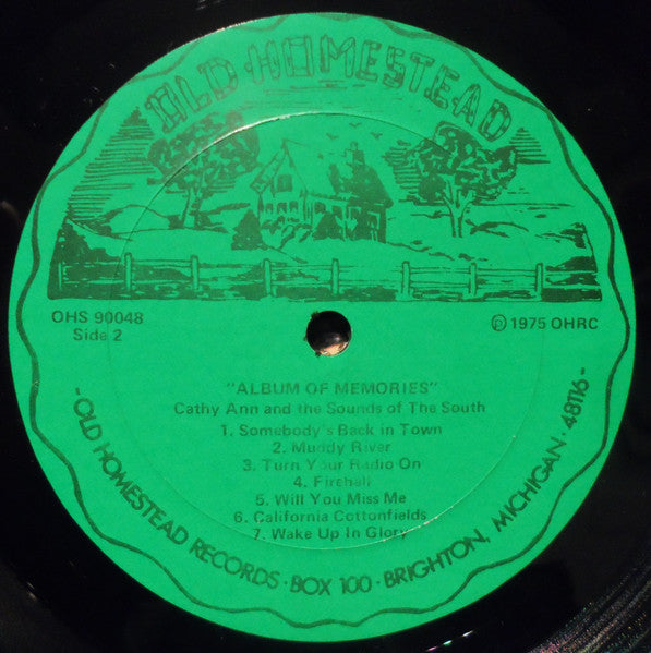 Cathy Ann And The Sounds Of The South – Album Of Memories US Pressing VinylPursuit.com