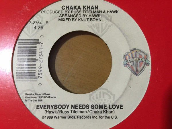 Chaka Khan – Baby Me / Everybody Needs Some Love US Pressing VinylPursuit.com