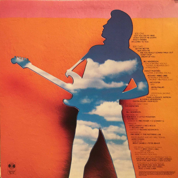 Chilliwack – Look In, Look Out - 1984 Original Pressing Vinyl Pursuit Inc