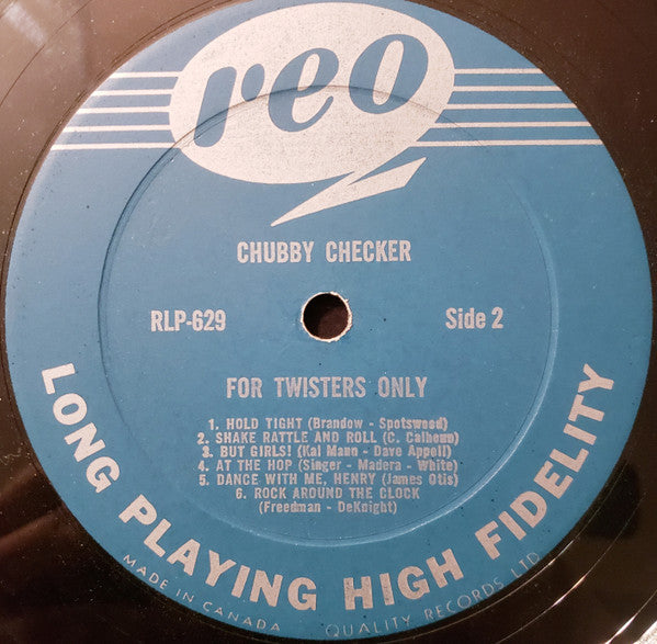 Chubby Checker – For Twisters Only -  1960 MONO Pressing Vinyl Pursuit Inc