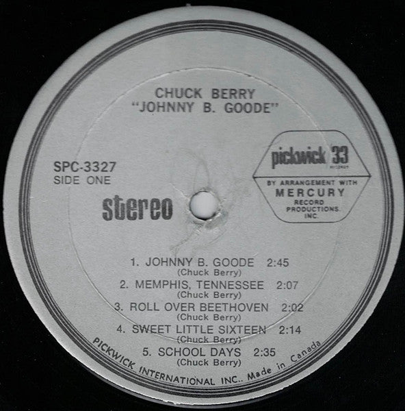 Chuck Berry – Johnny B Goode VinylPursuit.com