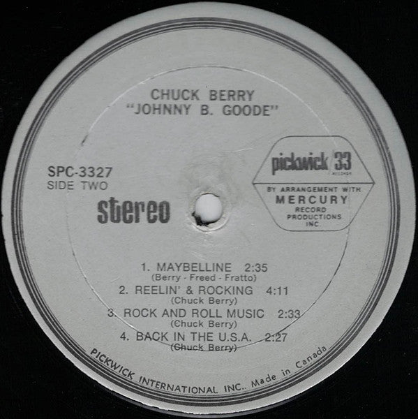 Chuck Berry – Johnny B Goode VinylPursuit.com