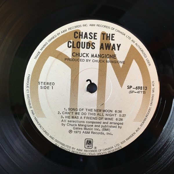 Chuck Mangione – Chase The Clouds Away - 1975 Pressing VinylPursuit.com
