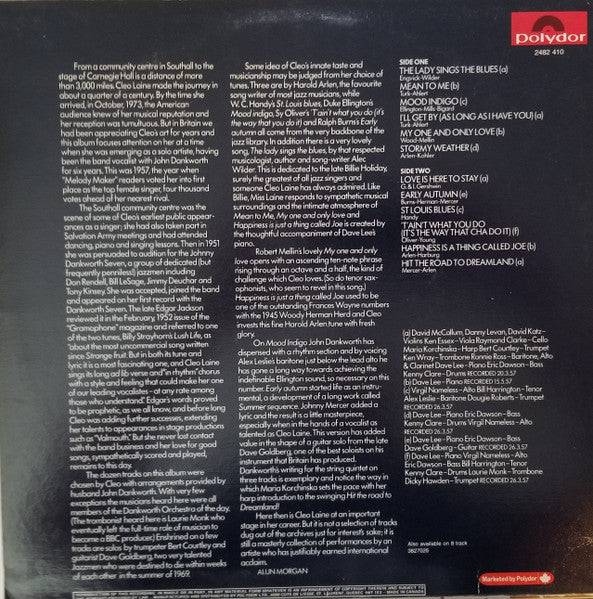 Cleo Laine – In Retrospect VinylPursuit.com