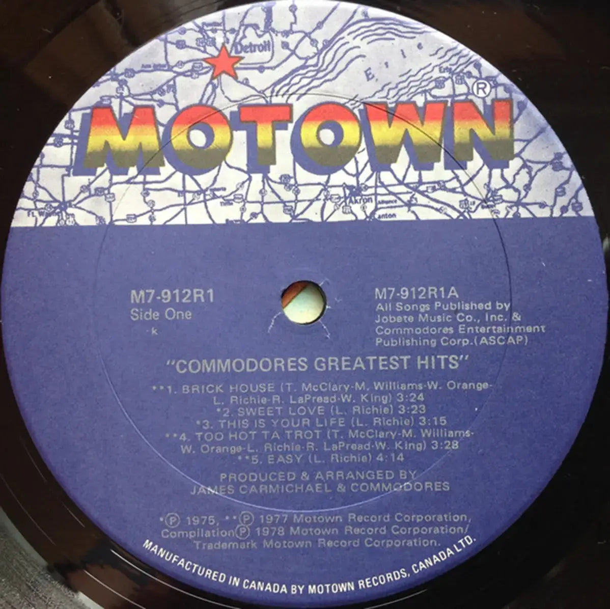 Commodores – Greatest Hits Vinyl Pursuit Inc