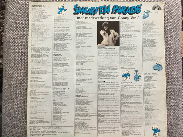 Conny Vink – Smurfen Parade Met Medewerking Van Conny Vink Netherlands Pressing VinylPursuit.com