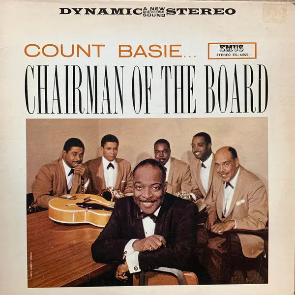 Count Basie – Chairman Of The Board - 1975 US Pressing Vinyl Pursuit Inc