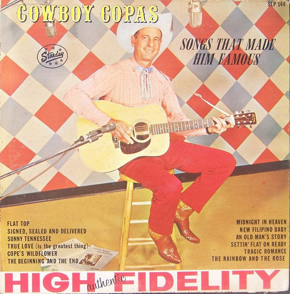 Cowboy Copas – Songs That VinylPursuit.com