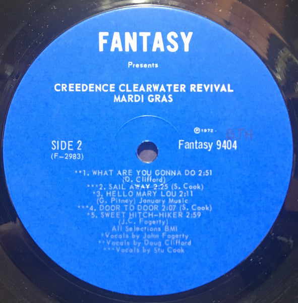 Creedence Clearwater Revival – Mardi Gras – Vinyl Pursuit Inc