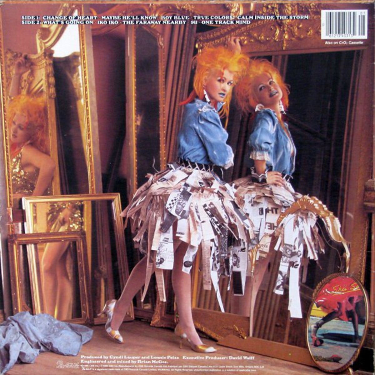 Cyndi Lauper – True Colors - 1986 US Pressing! VinylPursuit.com