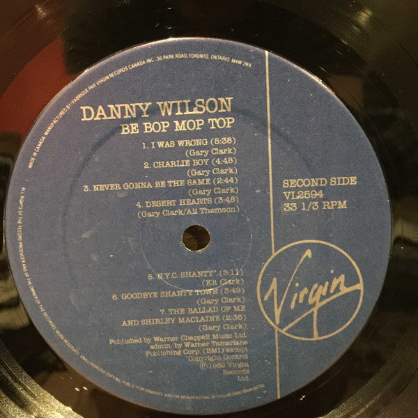 Danny Wilson – Bebop Moptop - 1989 VinylPursuit.com