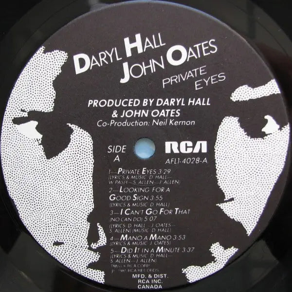 Daryl Hall John Oates – Private Eyes VinylPursuit.com