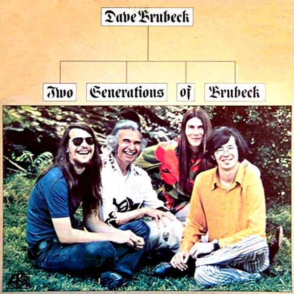 Dave Brubeck – Two Generations Of Brubeck - 1973 Pressing VinylPursuit.com