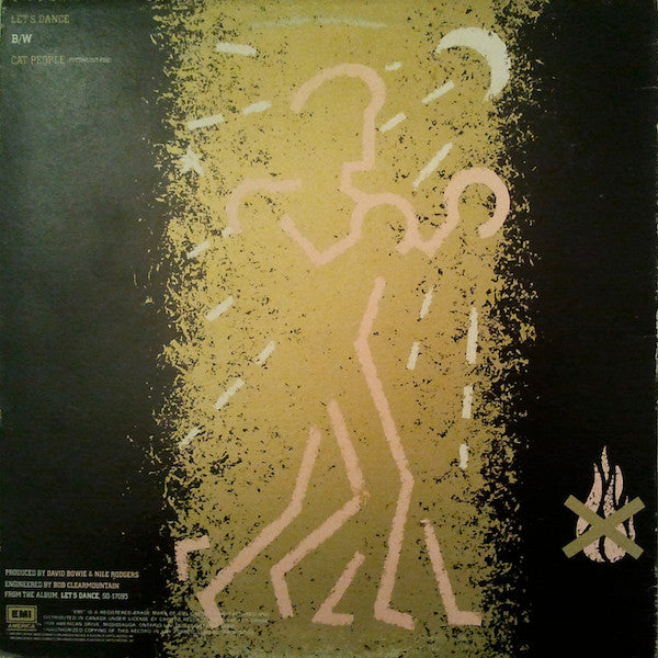 David Bowie – Let's Dance - 12" Single VinylPursuit.com