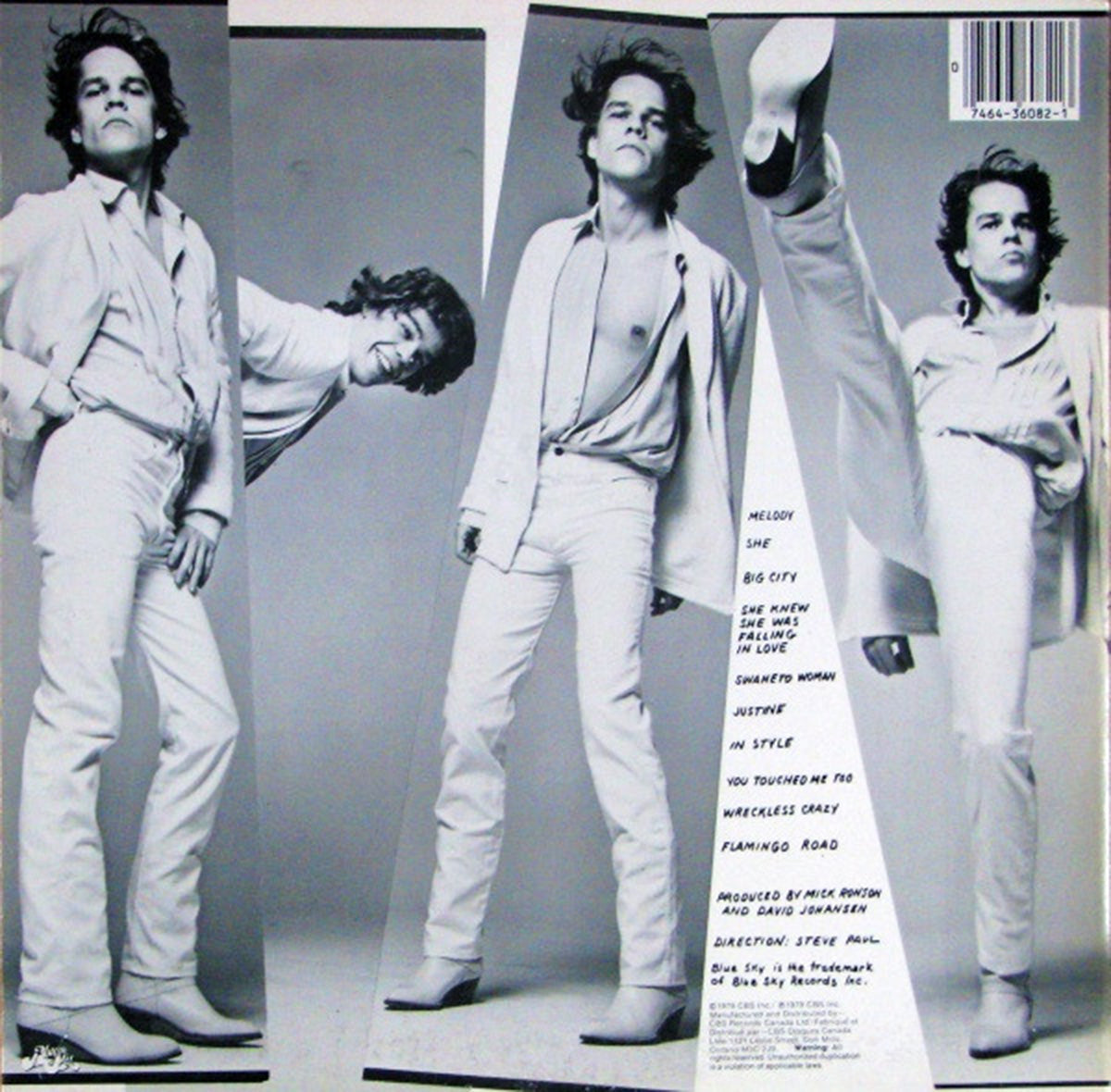 David Johansen – In Style - 1979 VinylPursuit.com