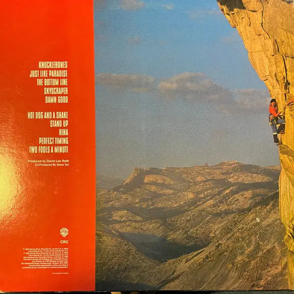 David Lee Roth – Skyscraper - 1988 Orignal! VinylPursuit.com