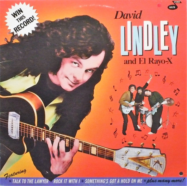 David Lindley And El Rayo-X – Win This Record! 1982 Neat Mint VinylPursuit.com
