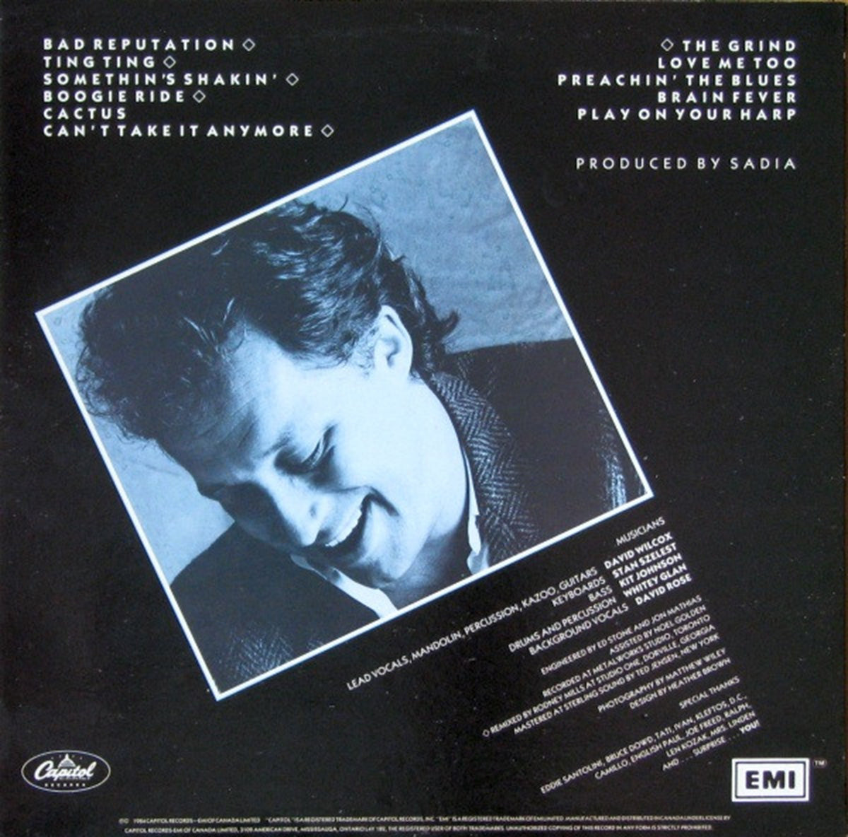 David Wilcox – Bad Reputation - 1984 VinylPursuit.com