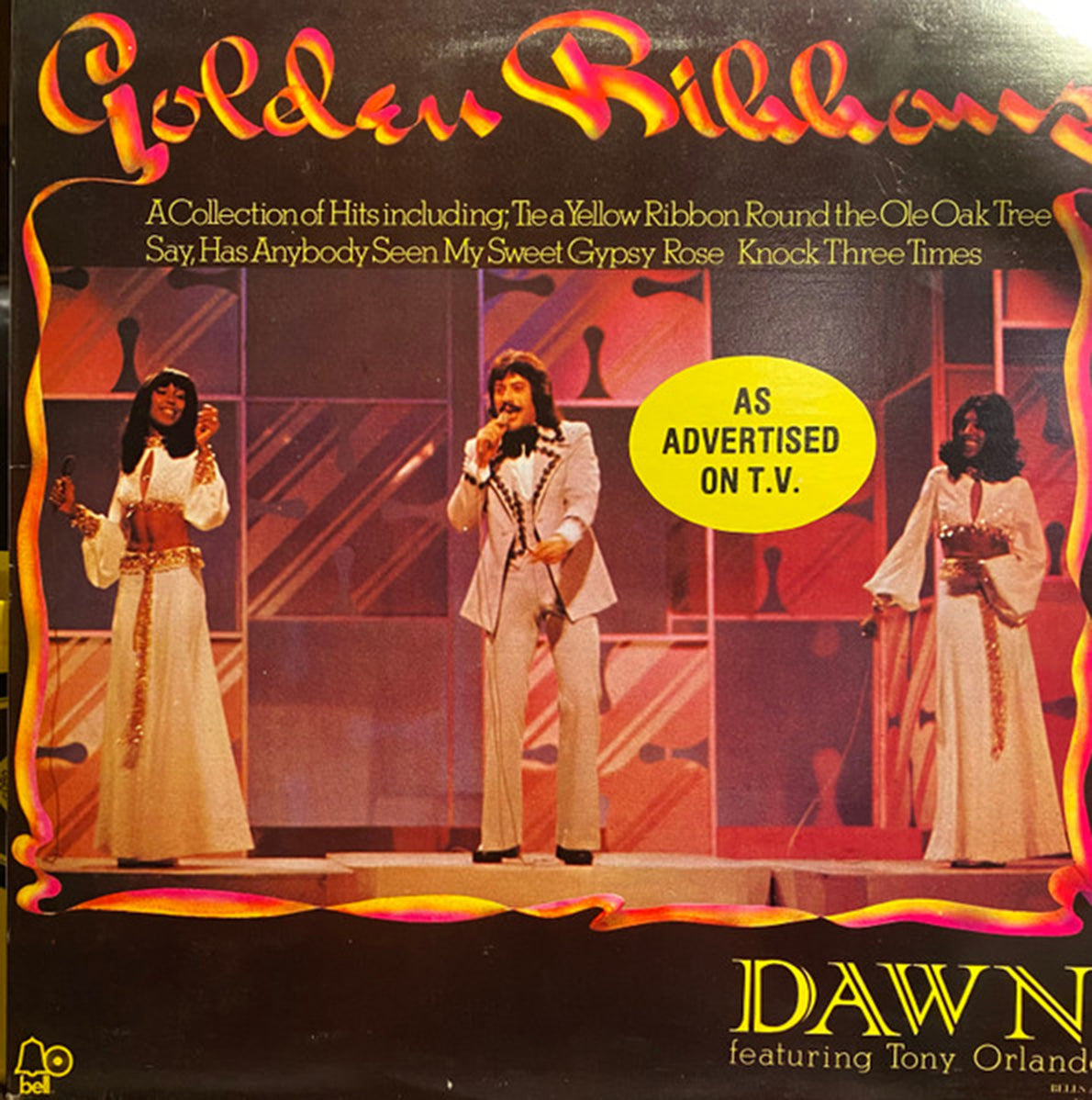 Dawn Featuring Tony Orlando - Golden Ribbons - 1973 VinylPursuit.com