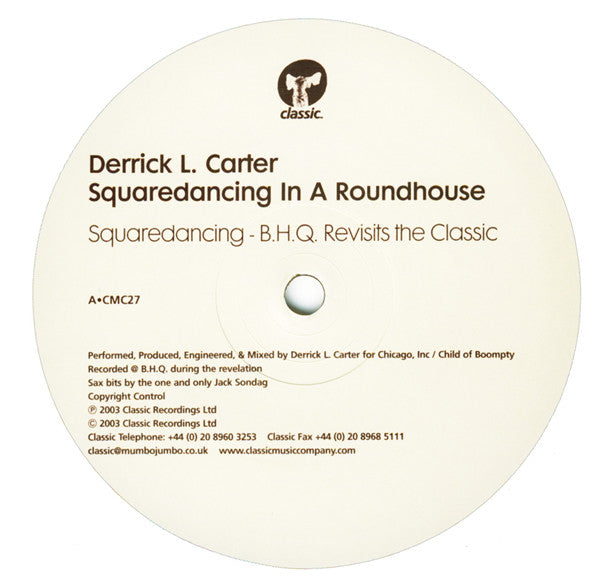 Derrick L. Carter – Squaredancing In A Roundhous UK Pressing VinylPursuit.com