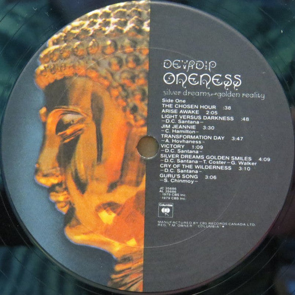 Devadip – Oneness (Silver Dreams-Golden Reality) - 1979 Original Pressing Vinyl Pursuit Inc
