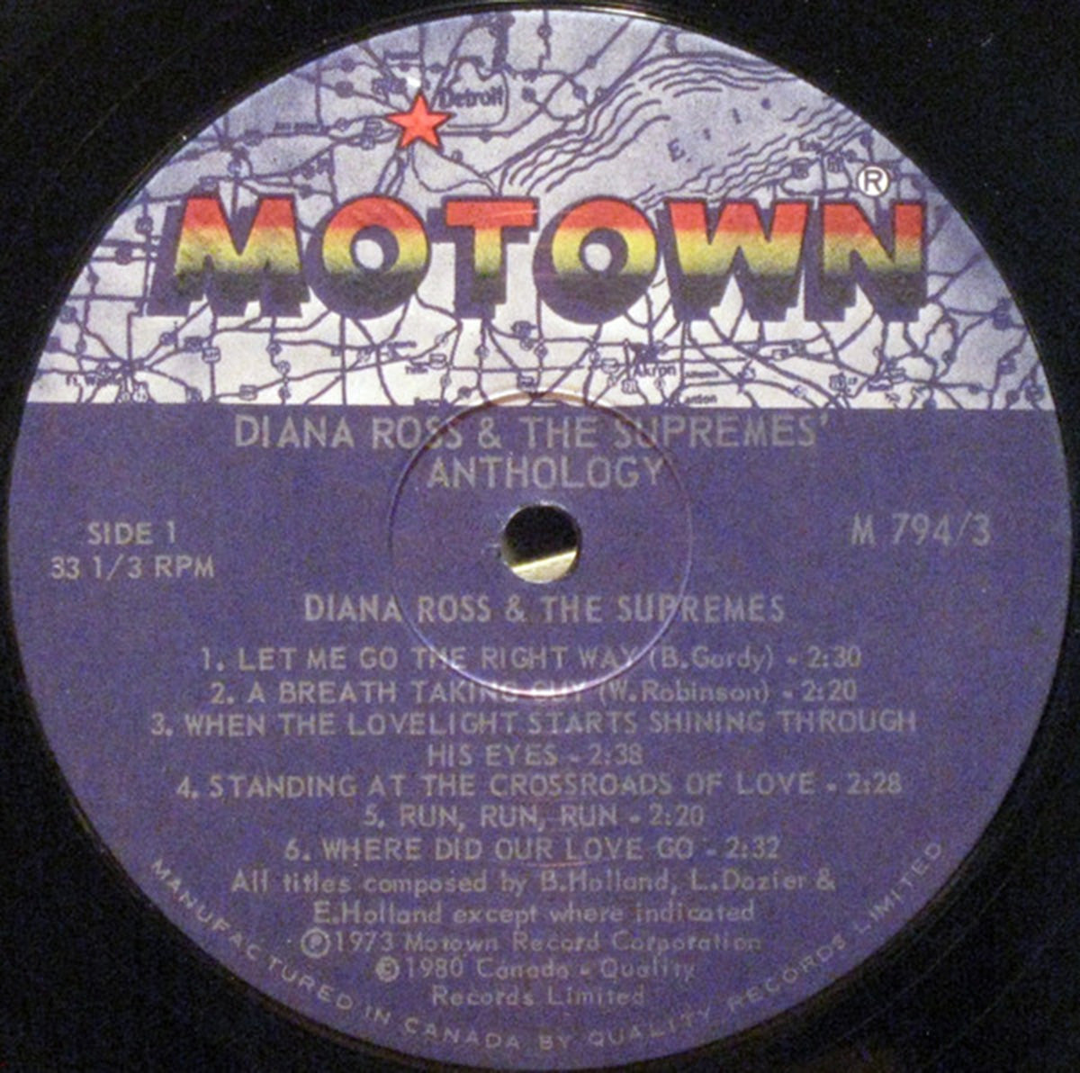 Diana Ross And The Supremes – Anthology - 1980 VinylPursuit.com
