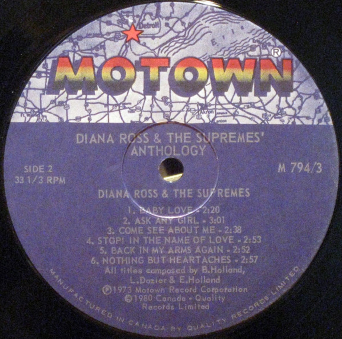 Diana Ross And The Supremes – Anthology - 1980 VinylPursuit.com