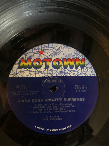 Diana Ross & The Supremes – Farewell - 1970 US Original Box Set Vinyl Pursuit Inc