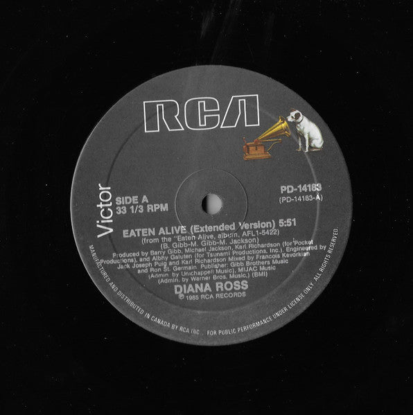 Diana Ross – Eaten Alive VinylPursuit.com